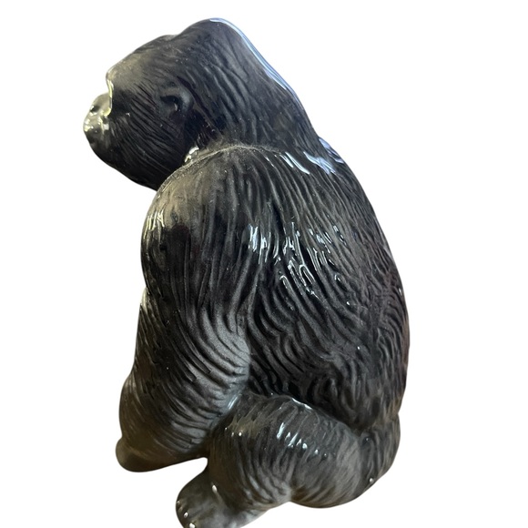 Vintage Clay Art San Francisco Ceramic Gorilla Coin / Piggy Bank Hand Painted - Picture 7 of 7